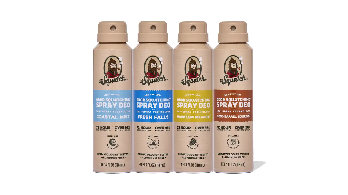 Spray Deodorant 4-Pack